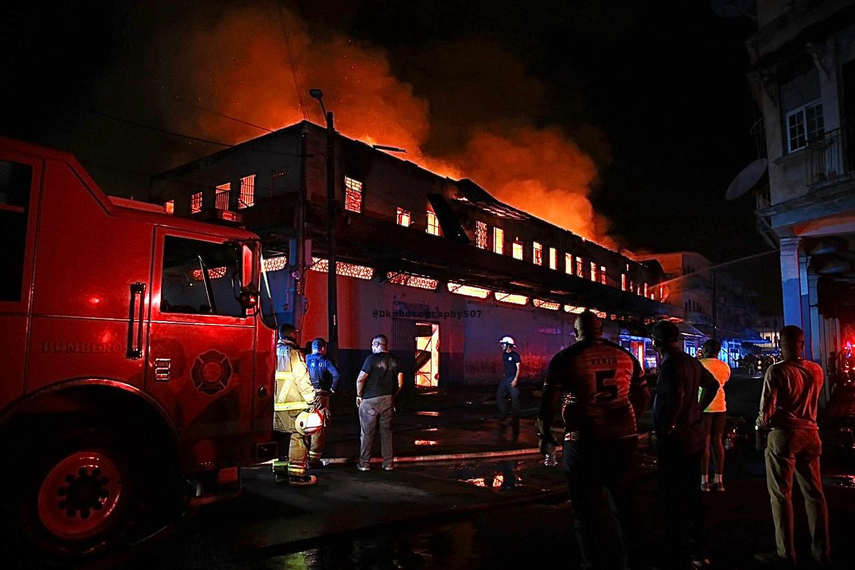 Incendio en Calle 12 de Colón&nbsp;