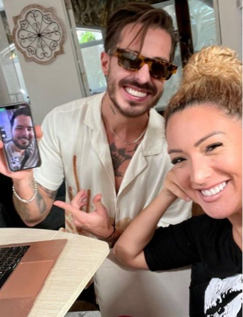 Erika Ender trabaja proyecto musical junto al colombiano Llane