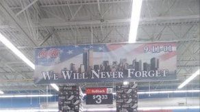 Wal-Mart retira exhibición que recreaba el WTC