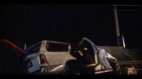 Accidente de tránsito en el Puente de Las Américas deja 4 heridos
