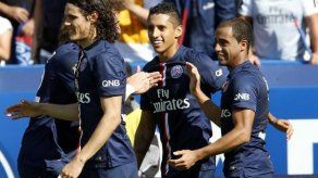 PSG vence 2-0 a Bastia con gol de Cavani