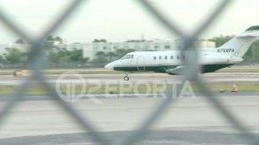 Parte vuelo que traslada al expresidente Martinelli de Miami a Panamá