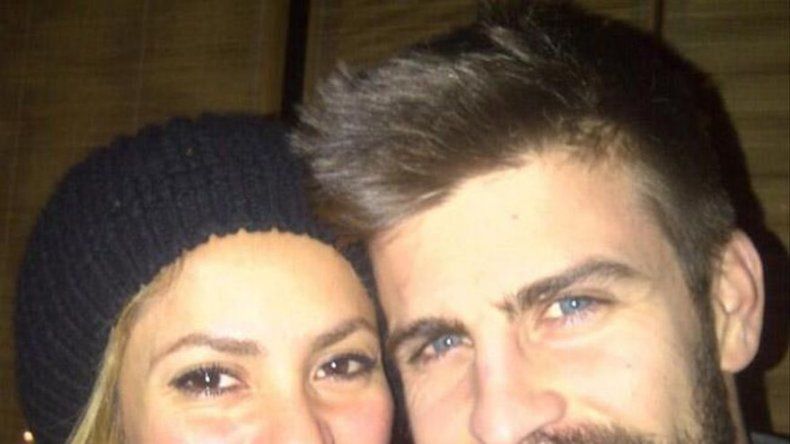 Shakira presume de los ojitos azules de Gerard Piqué