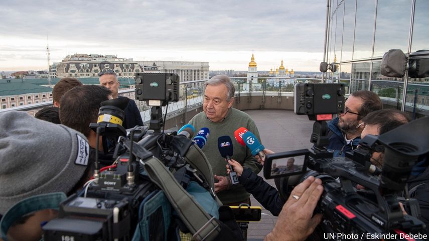 El secretario general de la ONU