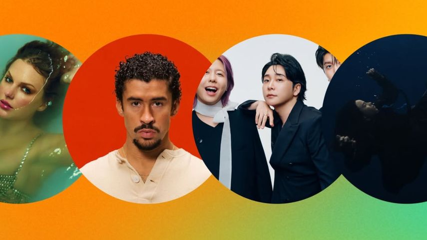 Apple compartió su listado anual con las canciones y artistas más escuchadas.