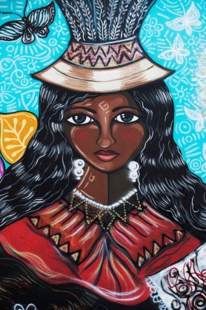 Artistas plasman en murales la historia étnica de Panamá