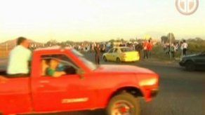 Pescadores chocan con policías por decreto en Chiriquí