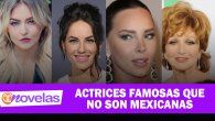 Angelique Boyer, Bárbara Mori, Belinda Peregrín Schüll, Angélica María no son nacidas en México. Angelique Boyer, Bárbara Mori, Belinda Peregrín Schüll, Angélica María no son nacidas en México.