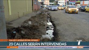 Licitarán proyecto para rehabilitar calles y aceras en El Chorrillo