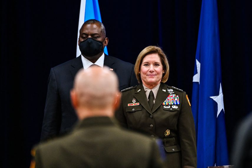 La general Laura J. Richardson