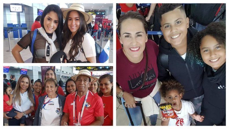 Familiares de los jugadores de la Selección panameña se van a Rusia