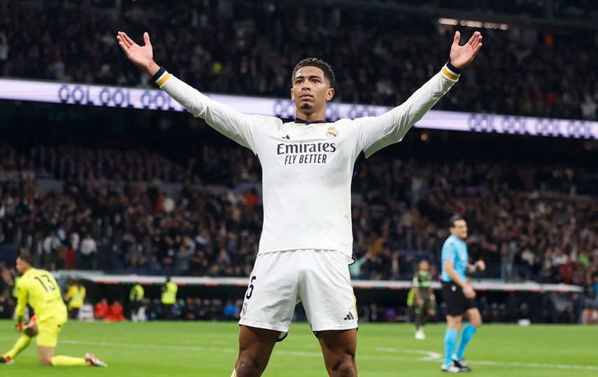 Real Madrid golea al Girona en LaLiga