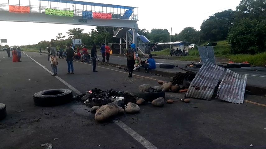 Cierre en la provincia de Chiriquí.