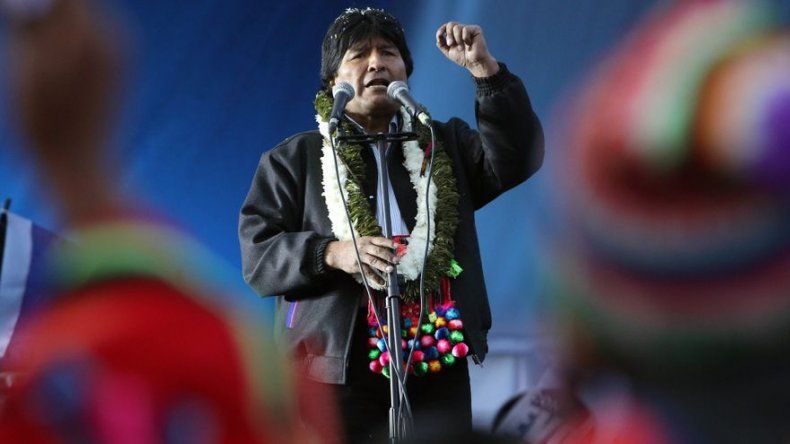 Morales destaca avance económico de Bolivia