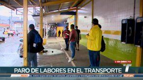 Transportistas de varias rutas de Pedregal se van a paro y dejan sin movilización a residentes de este sector