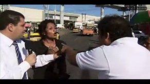 Manotazos por disputa de puestos en La Gran Estación