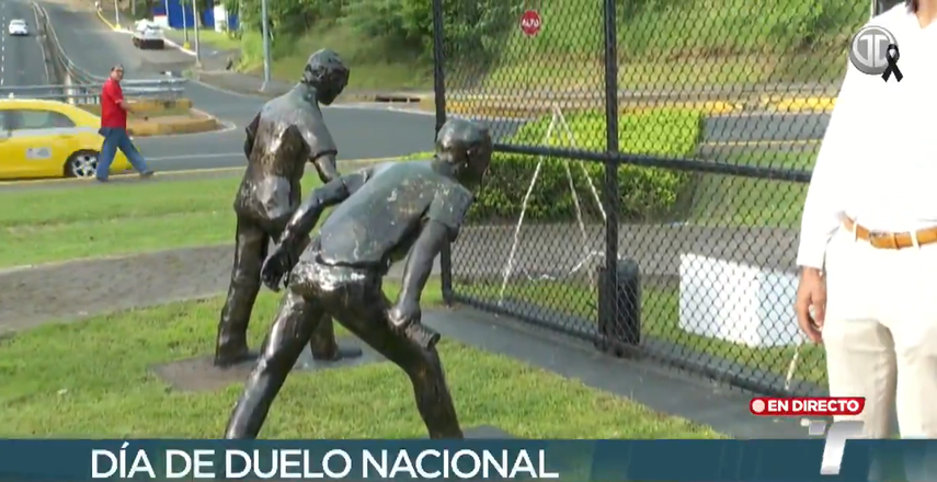 Reportan desaparición de dos estatuas del Monumento de los Mártires del 9 de enero