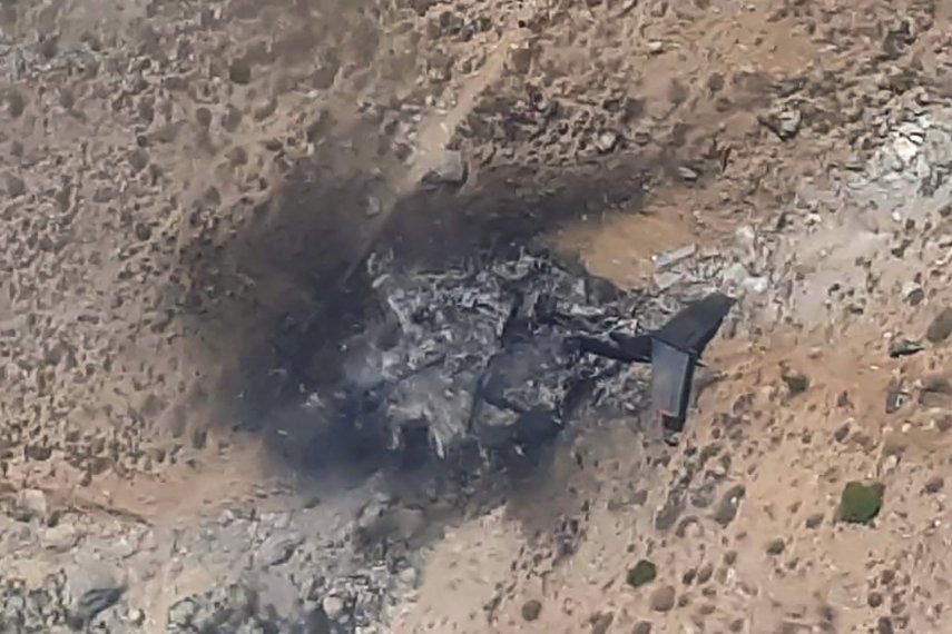 El hidroavión ruso que se estrelló este sábado en el sur de Turquía.