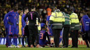 Colombia: Zaguero Murillo no podrá jugar entre 2-3 semanas