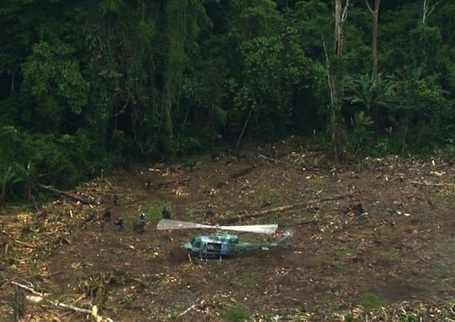 Autoridades panameñas destruyen plantación de coca en Darién