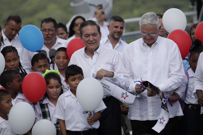 Inauguración del tercer puente sobre el Canal de Panamá