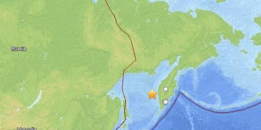 Cancelan alerta de tsunami tras sismo de 8.2 en Rusia