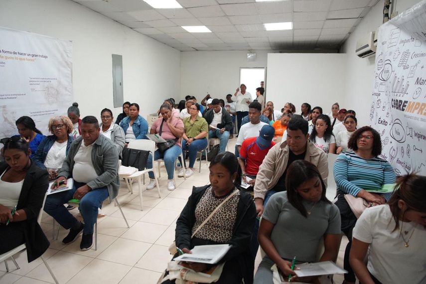 Emprendedores del Chorrillo recibirán capacitaciones de Cobre Panamá.