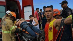 Un muerto en accidente de helicóptero frente a una playa de Rio de Janeiro