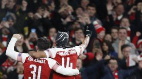 Europa: Aubameyang pone al Arsenal en cuartos