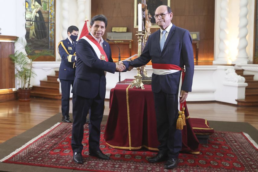 El presidente de Perú