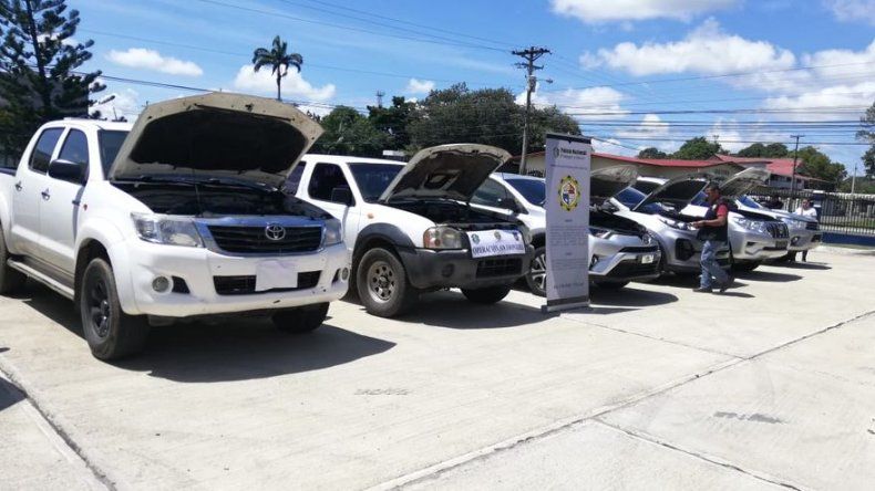 Desarticulan en Chiriquí red dedicada a robar y hurtar autos, 10 aprehendidos