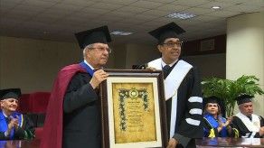 Otorgan Doctorado Honoris Causa a Danilo Pérez