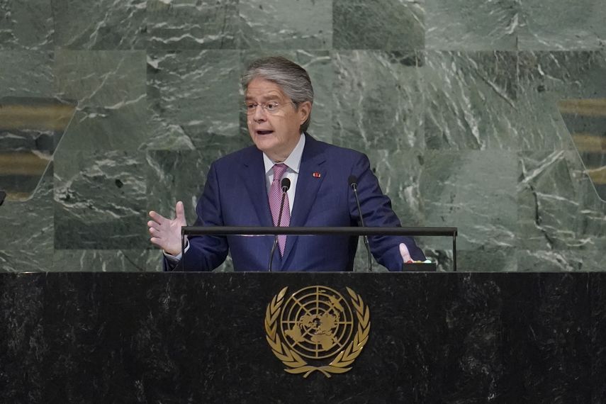 El mandatario destacó cómo Ecuador no deja atrás al mundo y por eso está seguro de que el mundo no dejará atrás al Ecuador.