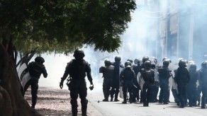 Manifestación opositora en Honduras termina en choques con la policía