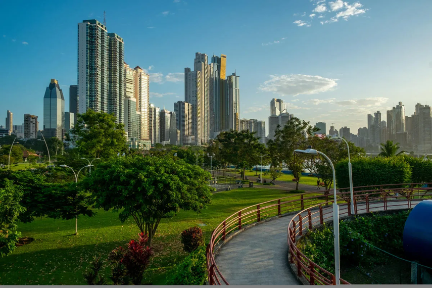 Ciudad de Panamá, atardecer Ciudad de Panamá, atardecer
