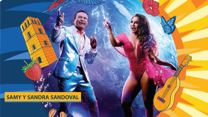 Samy y Sandra Sandoval estarán el sábado 27 en el Verano Canal 2024.