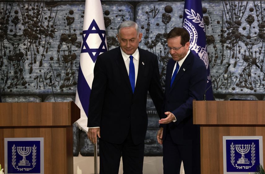 El presidente de Israel