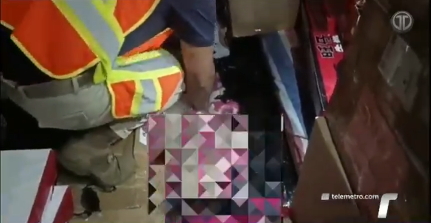 Nuevamente Aduanas retiene arroz falsificado de un contenedor procedente de China.