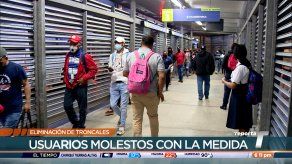 Continúan las quejas de los usuarios del Metro Bus tras suspensión de rutas troncales