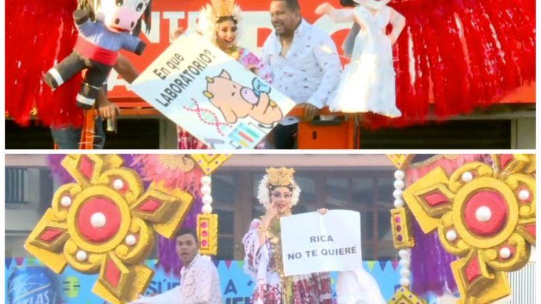Culmina el jolgorio del Carnaval 2020 con el tradicional topón en el Parque Porras