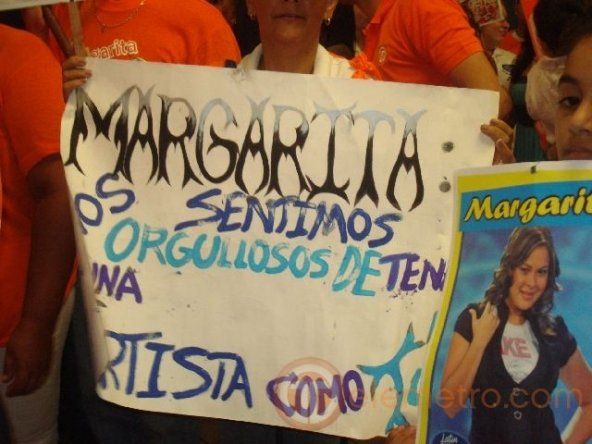 Margarita recibida como los grandes en Panamá