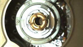 Perseverance aterrizó en el antiguo lecho de un lago llamado Cráter Jezero en febrero.