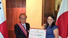 Panamá reconoce labor del embajador saliente de Japón con una condecoración