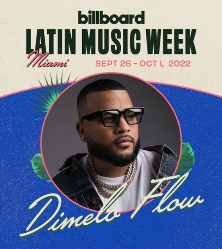 Panameño Dímelo Flow forma parte del Billboard Latin Music Week en Miami