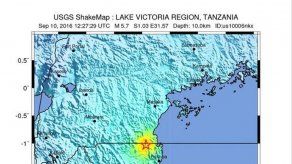 Diez muertos en Tanzania tras un terremoto de 5