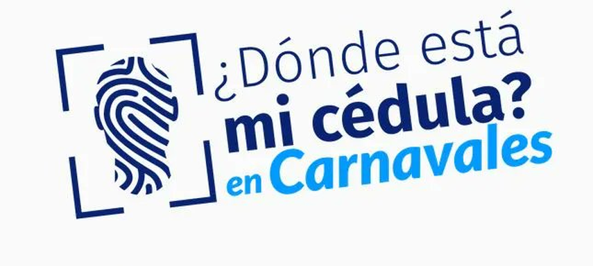 El Tribunal Electoral lanza ¿Dónde está mi cédula? en Carnavales