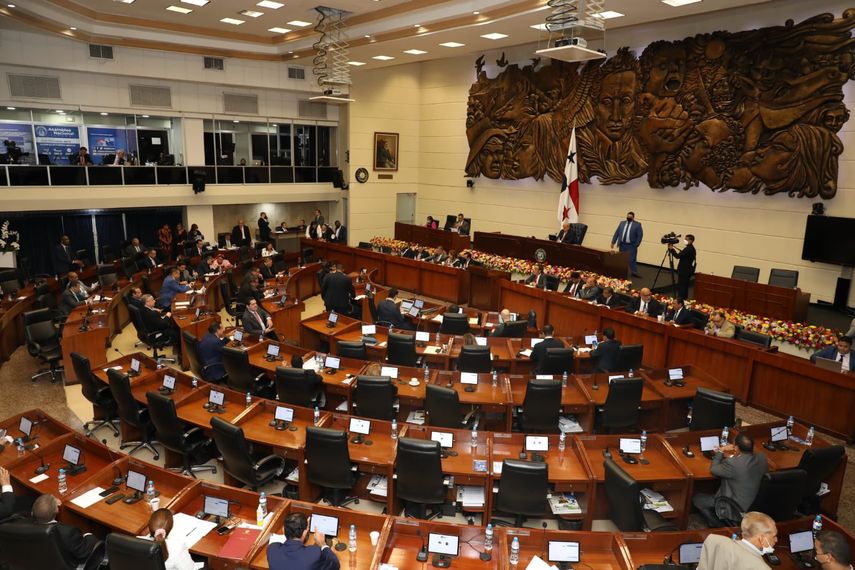 Pleno de la Asamblea Nacional de Panamá.