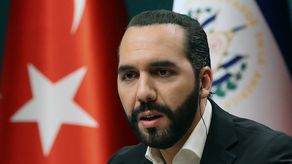 El presidente salvadoreño, Nayib Bukele﻿.