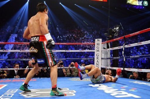 Mexicano Juan Manuel Márquez noquea al filipino Manny Pacquiao