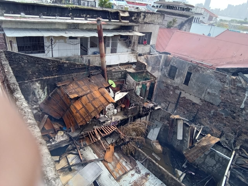 Incendio en Casco Antiguo deja 79 personas afectadas